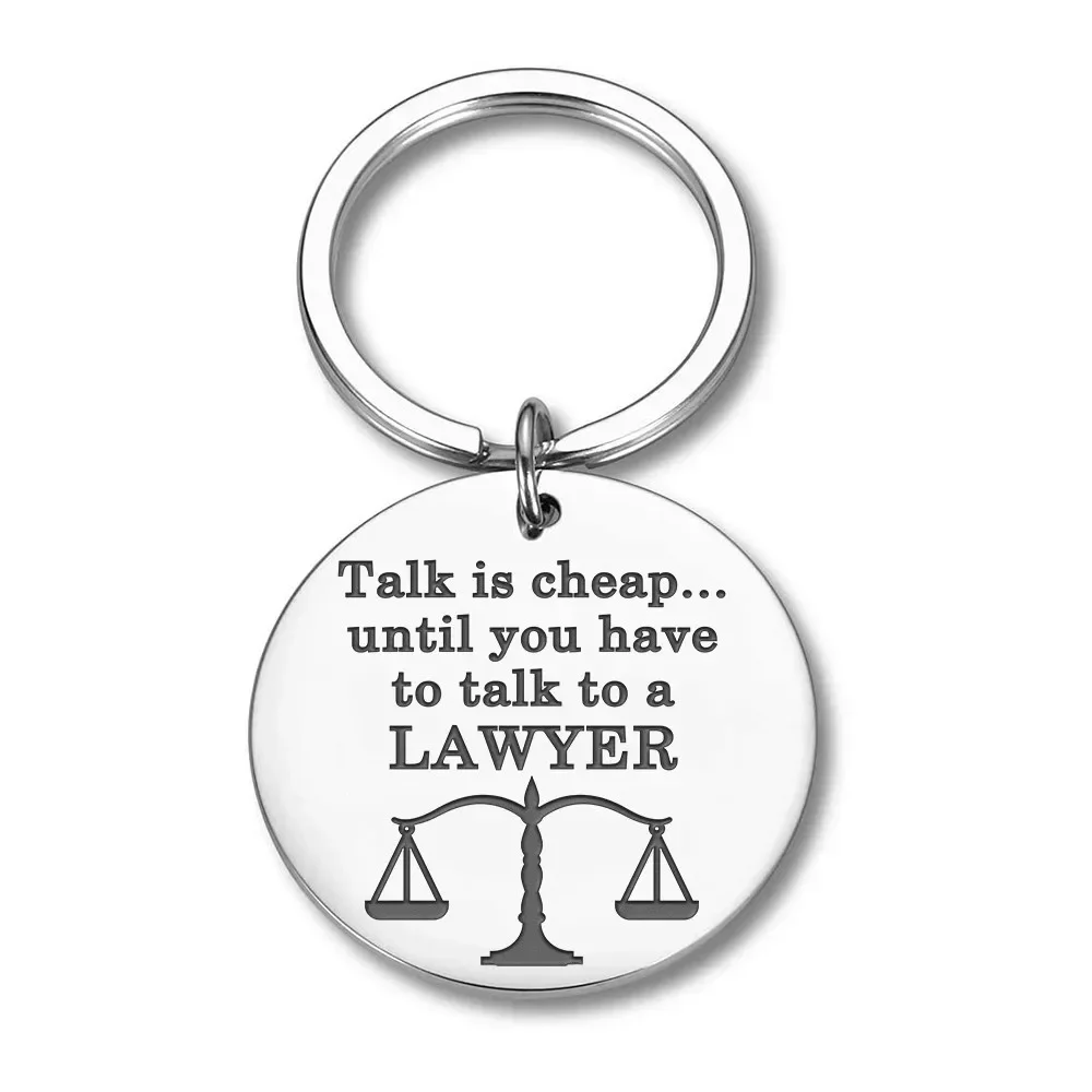 Funny Lawyer Keychain New Lawyer Gift Attorney Gift Law School Graduation Gifts Law Student Gift Birthday Gifts Key Chain