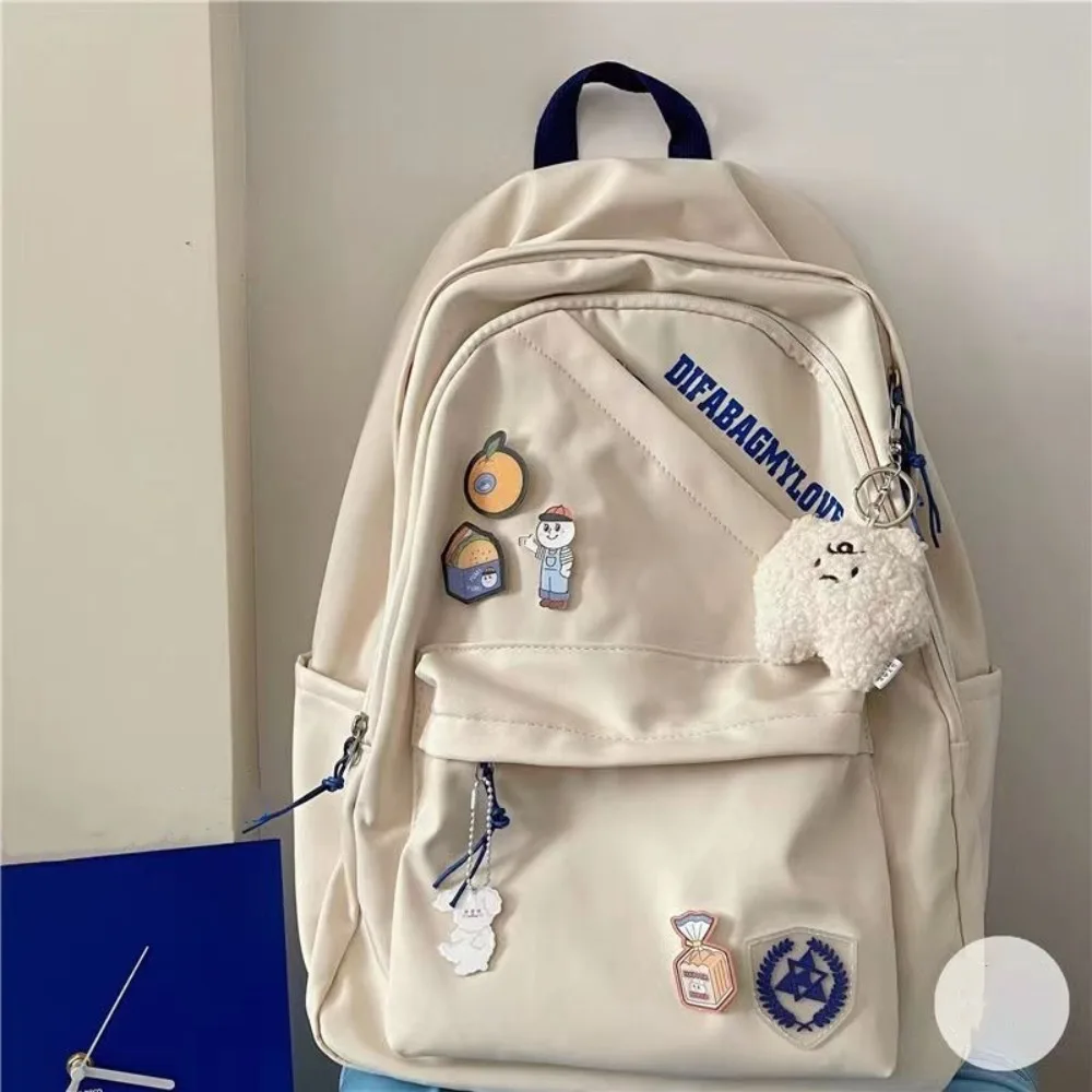 Japanese Instagram Style Antique Style Girl Student Backpack Female Korean Version Harajuku Ulzzang Backpack Large Capacity