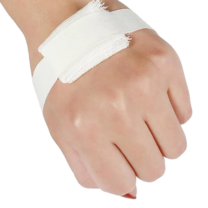 5Rolls Medische Drukgevoelige Tape Hemostatische Plakband Medische Emergency Bloedstelpende Bandage Wondverband Tape