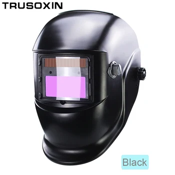 Li battery/solar power auto darkening TIG MIG MMA MAG KR KC electric true color welding mask/welder cap for welding machine