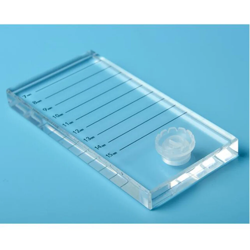 1 قطعة لوحة تمديد تطعيم رمش كوب مقاوم للماء قابلة لإعادة الاستخدام مجموعة متينة لملحقات رمش أدوات لوازم ماكياج الفن