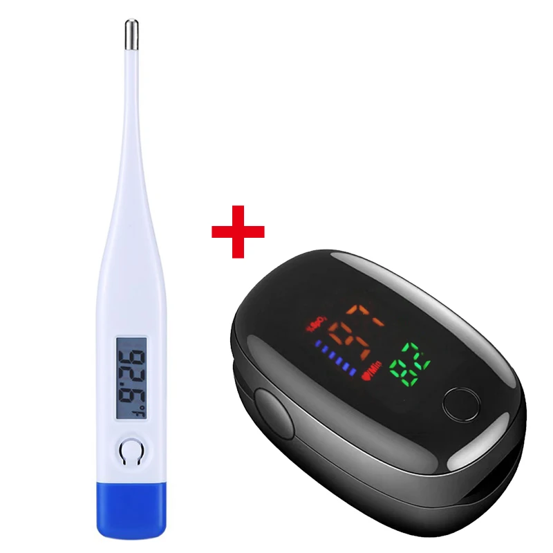 Fahrenheit Electronic Thermometer Digital Display Lcd Display Ming Prompt And Memory Function Measurement Accuracy