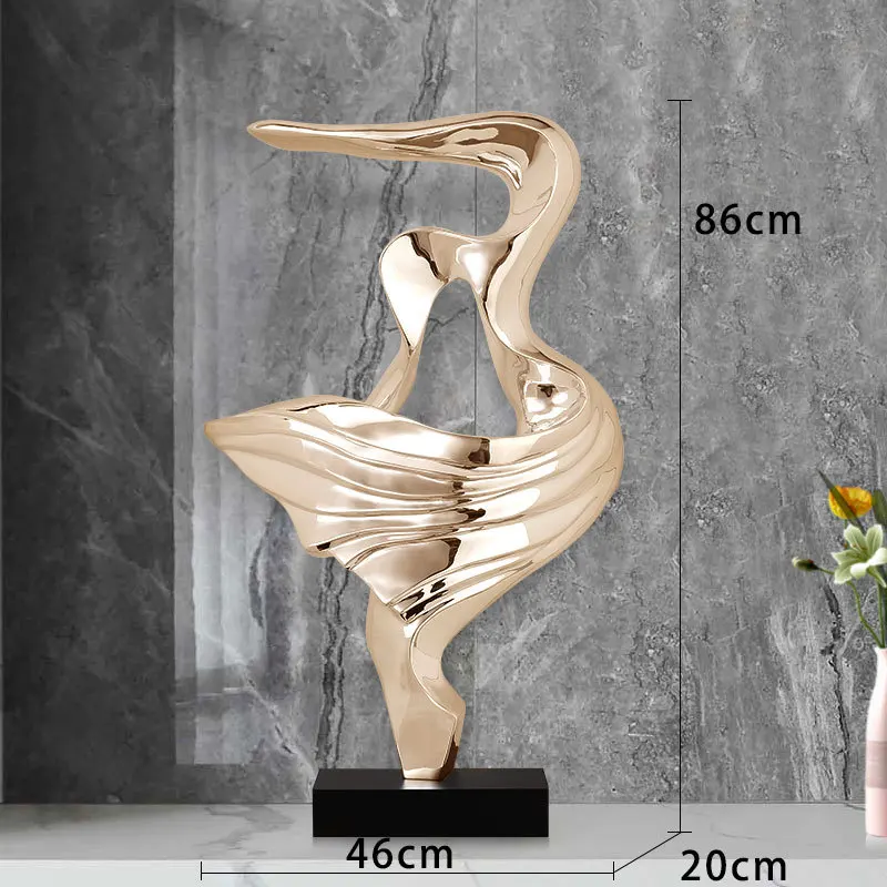 For Hotel Entrance Club Hall Villa Office Modern Simple Art Sculpture Ornament Furniture Decoration