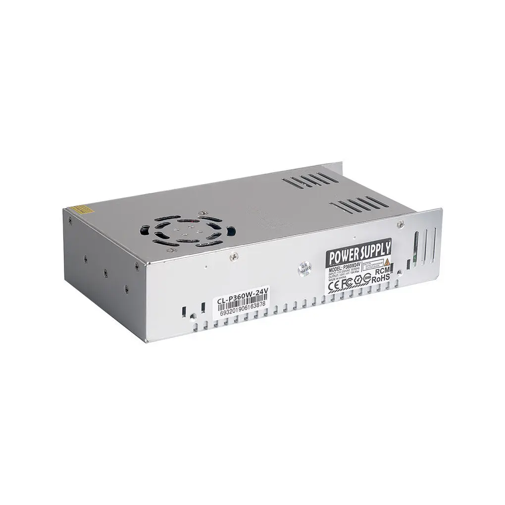 Power Supply DC 24V 15A 360W Output 3D Printer Machine Power Source 3D Printer Accessory