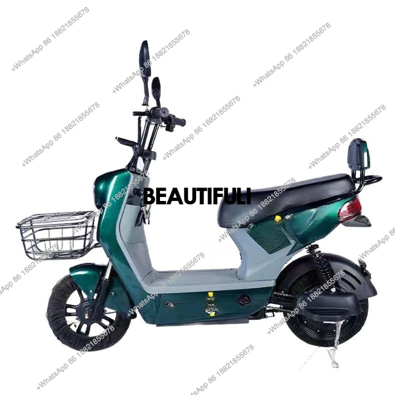 Mountain Snow Bike Lithium Battery Helps Men and Women with Variable Speed Commuting Lightweight Battery Electric Bike