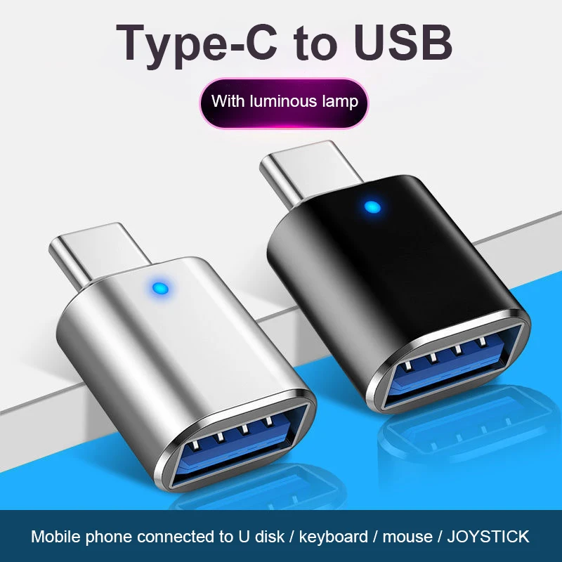 3.0 To Type-C OTG Adapter USB Type C Male To Micro USB Female Converter For Macbook USB C OTG Connector Phone Adapters