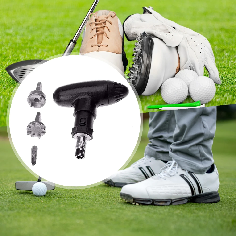 

Golf Shoe Cleats Ratchet Wrench Adjustable Golf Shoes Spike Wrench Multifunction Golf Supplies