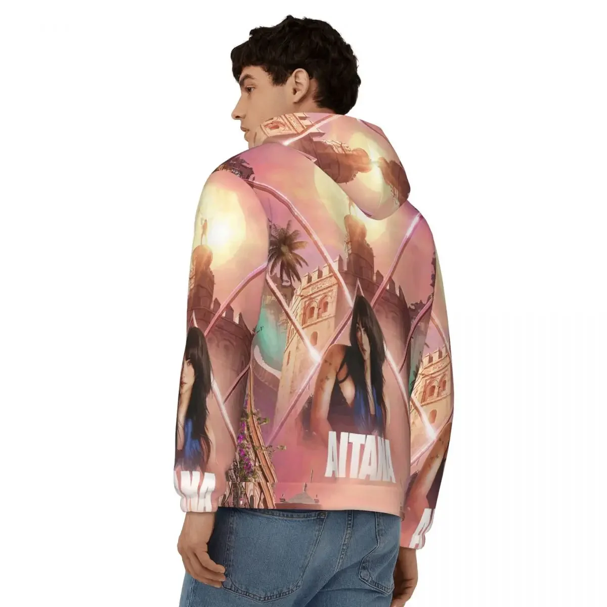 Aitana Ocana Singer Sudadera con capucha con cremallera Jersey de Hip Hop Otoño Invierno Sudadera para hombre y mujer Tops de manga larga