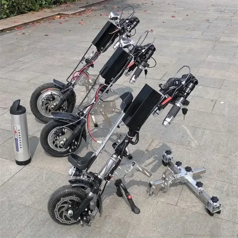 Disabled Modified Front Drive Traction Vehicle Wheelchair