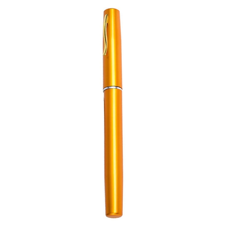 Portable Pocket Telescopic Mini Fishing Pole Pen Shape Folded Fishing Rod Without Reel Wheel