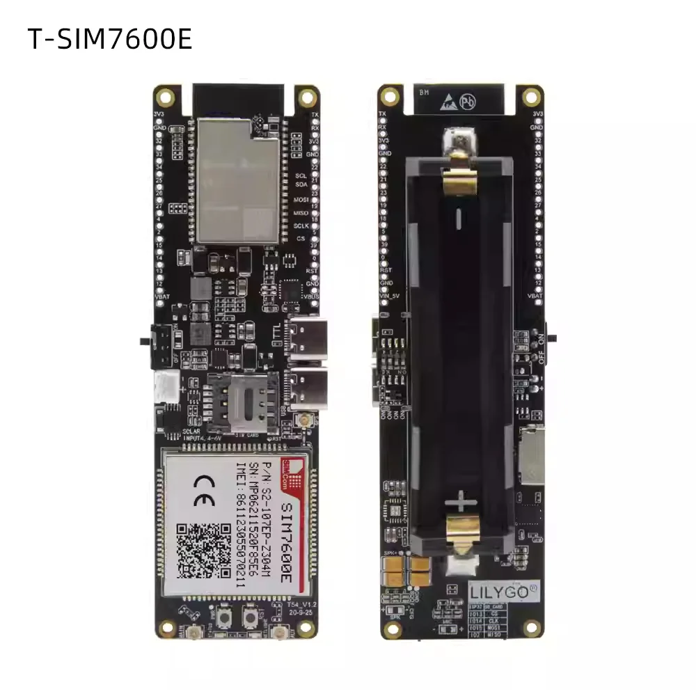 LILYGO® T-SIM7600E-L1C 4G LTE CAT4 USB Dongle ESP32 Wireless Network Adapter