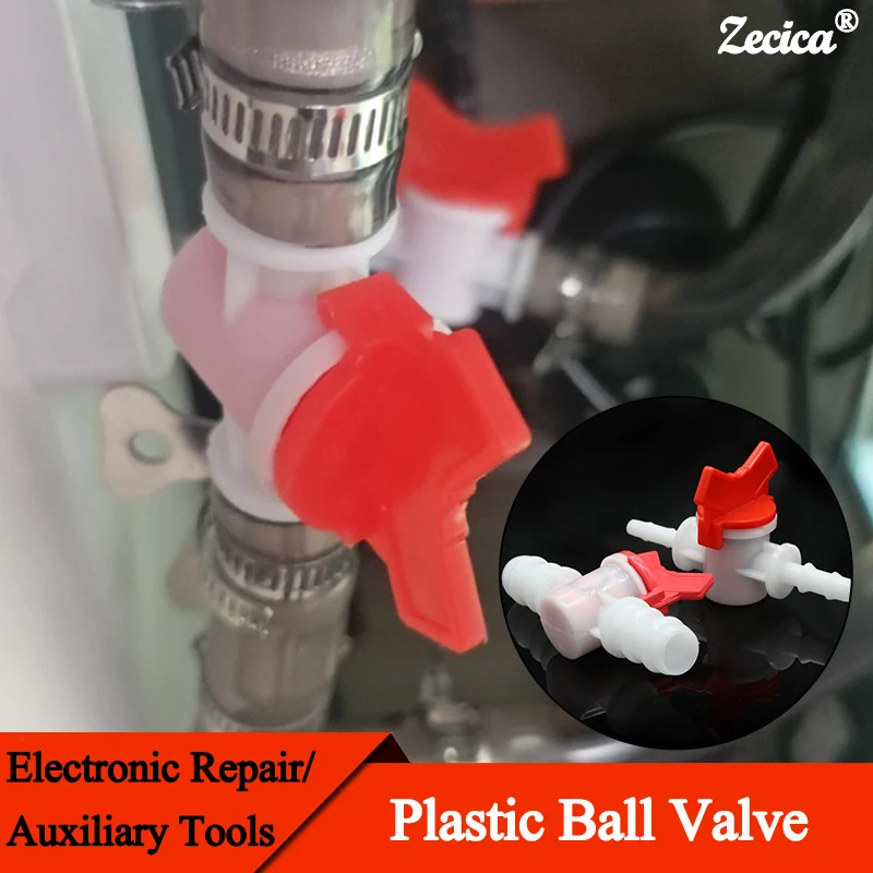 

2 шт., шланг из ПВХ, двухходовой пластиковый шаровой кран, 4 мм, 6 мм, 8 мм, 10 мм, 12 мм, 16 мм, 20 мм, 25 мм, разъем для аквариума и сада, микроразъем для орошения