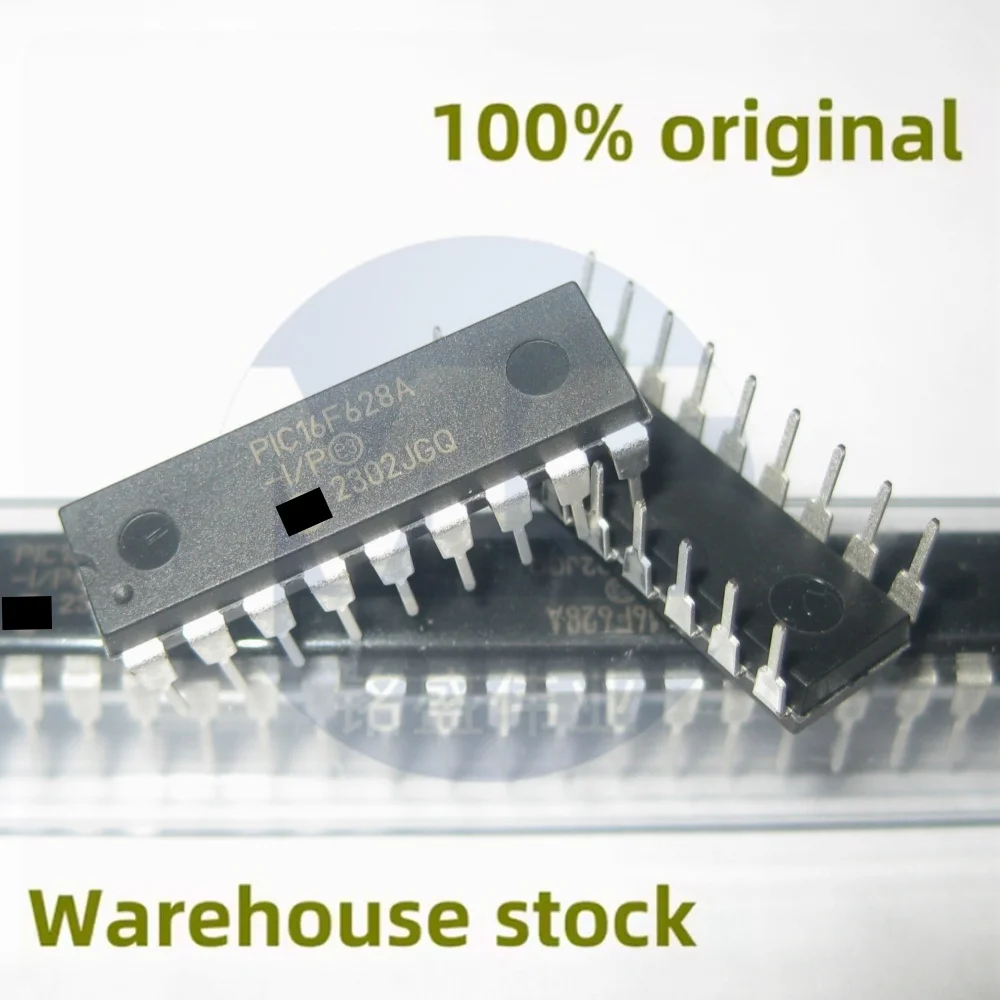 

10Pcs 100%全新 Pic16F628A-I/P 16F628A Direct Plug Dip-16 8-Bit Microcontroller-Mcu Spot Direct Shooting