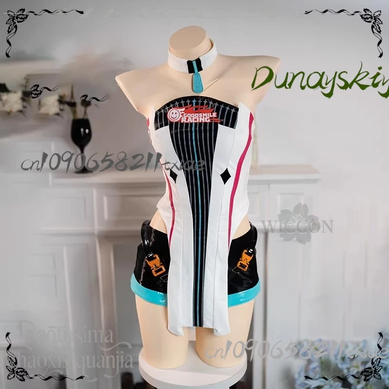 

Project Sekai Cosplay 2026 RACING Costume Racing Suit Jumpsuit Shorts off-shoulder Lingerie 코스프레