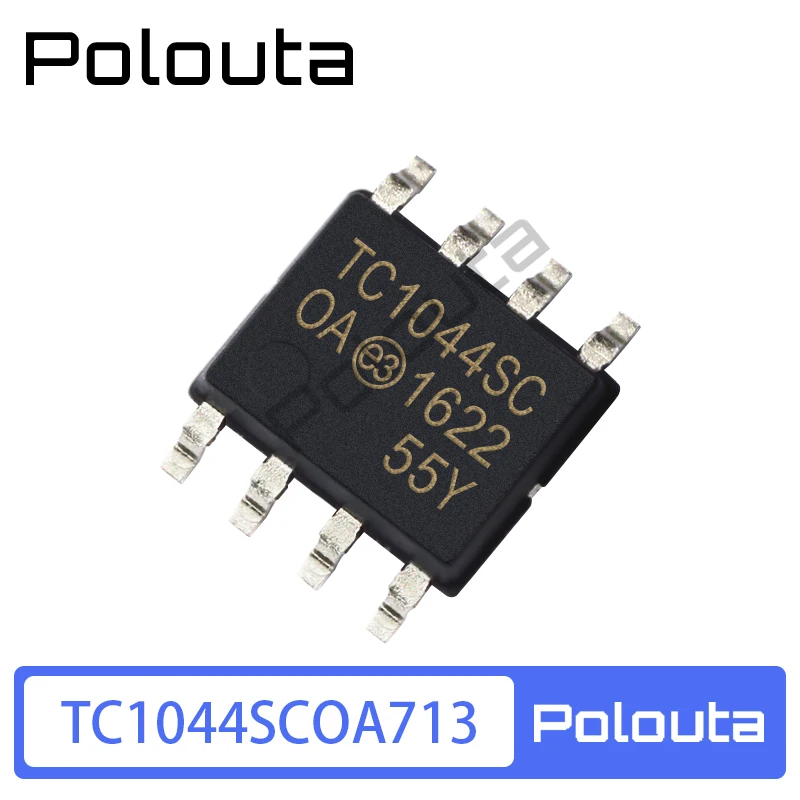 2Pcs TC1044SCOA713 TC1044SEOA713 TC1044S SOP-8 Switched Regulator Polouta