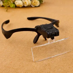 Tattoo Headlight LED Headlight 5 Lens 1.0X~3.5X Beauty Glasses Loupe Visor for  Microblading Tattoo Eyelash Surgery