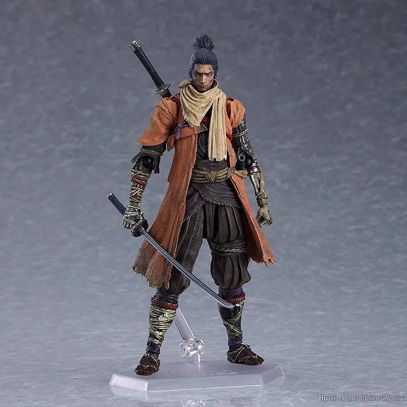 أنيمي الشكل 15 سنتيمتر لعبة Sekiro الظلال يموت مرتين تمثال بولي كلوريد الفينيل ألعاب شخصيات الحركة جمع نموذج دمية