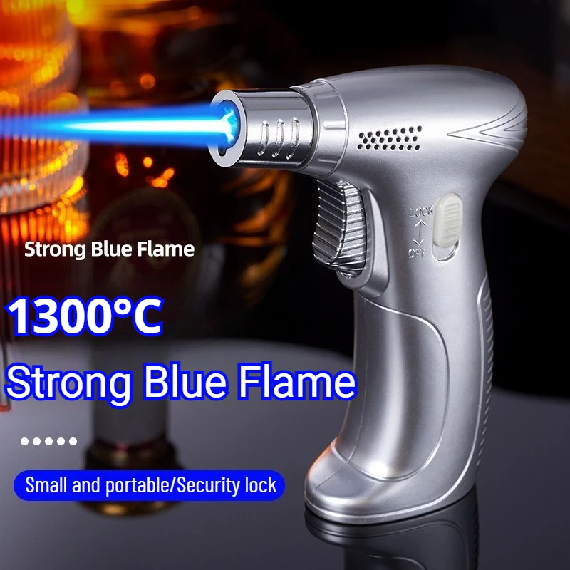 

Newest Metal Handheld Welding Gun Convenient Musket Igniter Windproof Lighter Moxibustion Cigar Barbecue Men's Cigarette Lighter