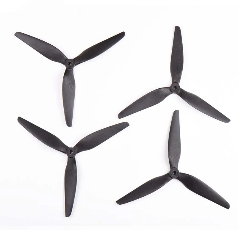 CCRC 4-Blade Carbon-Fiber-Reinforced Nylon Propeller G9x5x3 for FPV 9050 X8 10-Inch Cinema Drone (2 Forward + 2 Reverse)