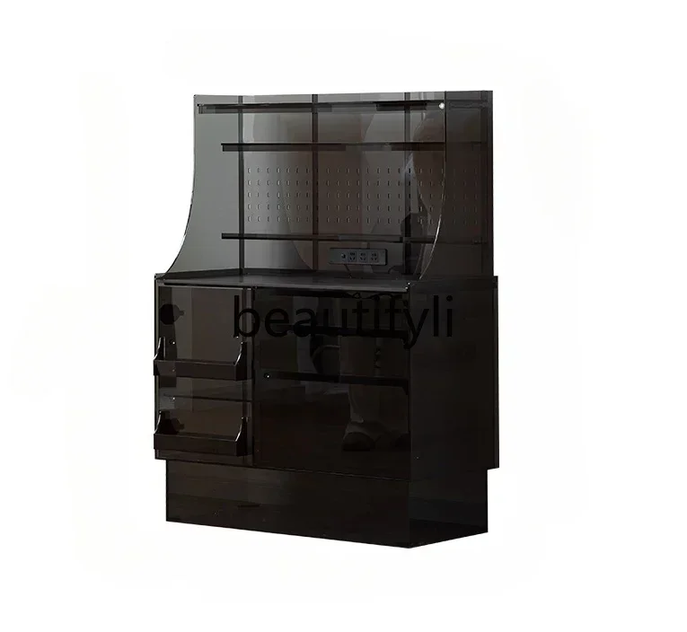 M182  Acrylic dining edge Nordic light luxury high-end wine cabinet Multifunctional storage cabinet