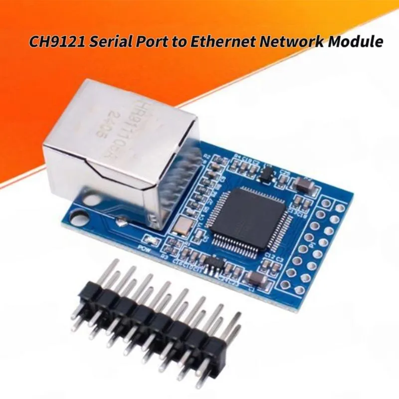 DT23 CH9121 Serial to Ethernet Converter Module for STM32 Microcontroller UART IoT