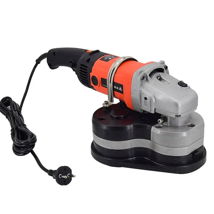 Handheld three-head dust-free sanding machine floor grinder edge grinder