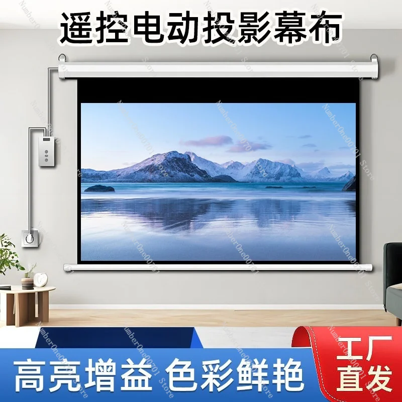 schermo-per-proiettore-elettrico-con-telecomando-avvolgimento-automatico-montaggio-a-parete-hd-72-150-pollici-display-per-proiezione-home-theater