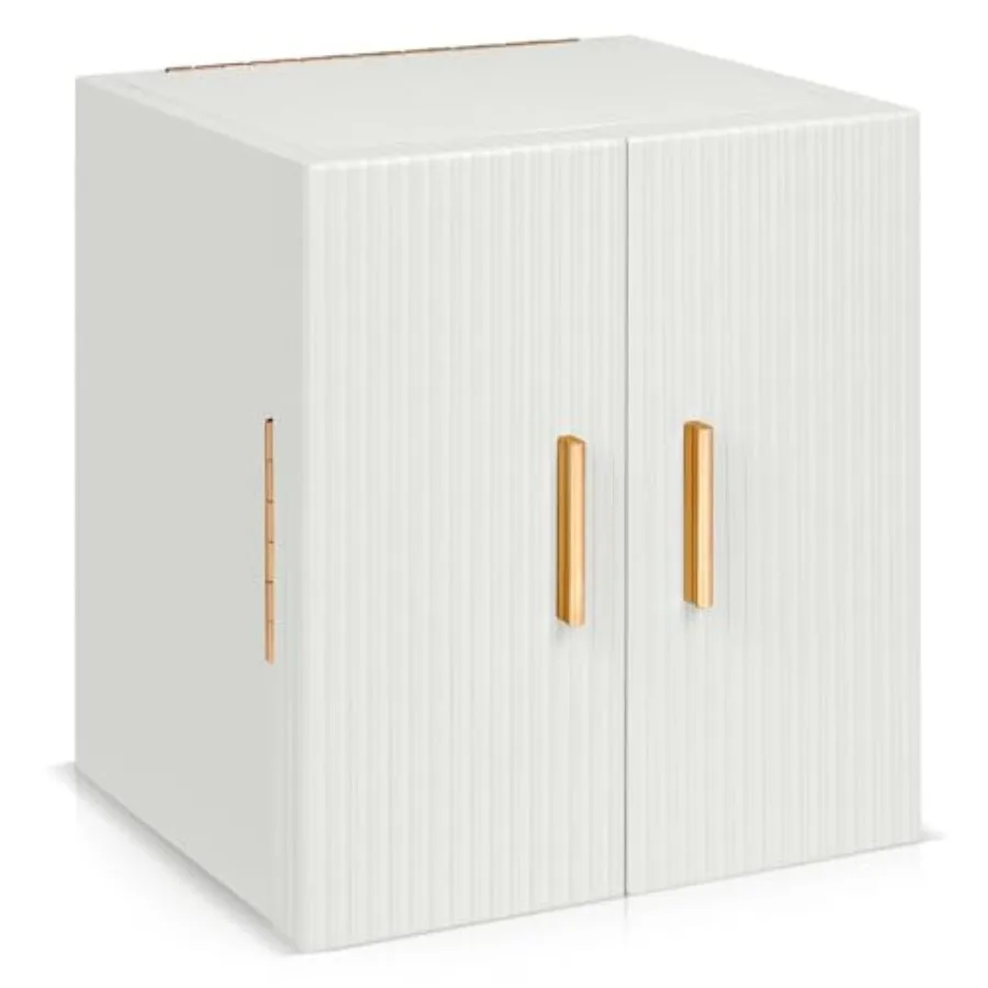 Large Jewelry Box Organizer Jewelry Storage Organizer with 3 Drawers Huge Jewelry Box with Mirror for Women Girls Double Door T