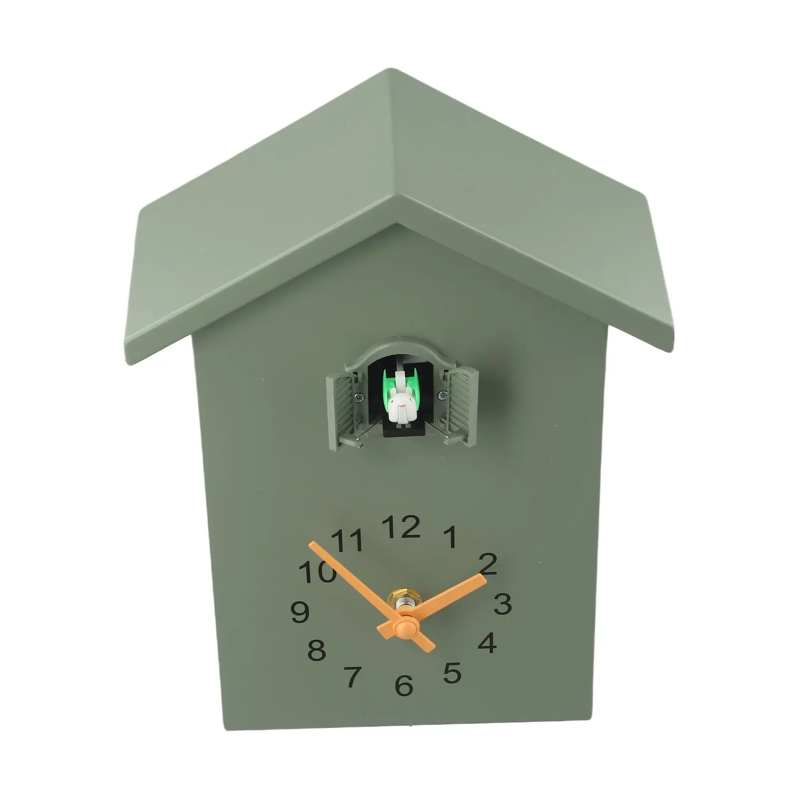 Cuckoo Clock With Chimer Cuckoo Sound Clocks With Pendulum Birds House Battery Powered Home Living Room Kitchen Wall Decoration