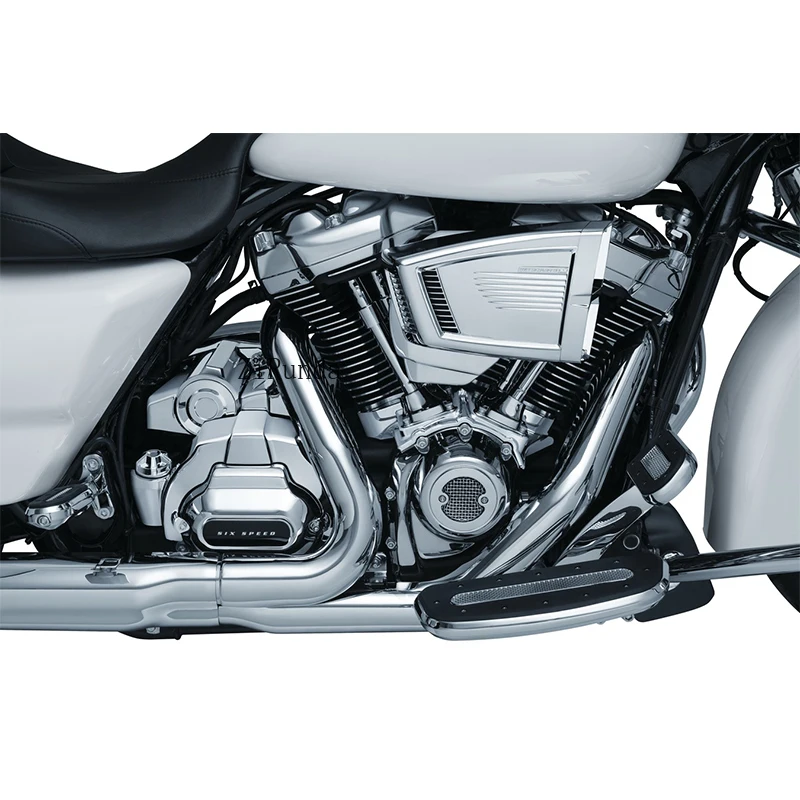 Engine electroplated trim, engine chrome-plated cover