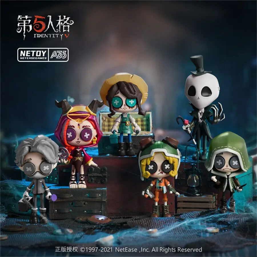 Identity V Blind Box Figure Joseph Naib Subedar Vera Nair Aesop Carl Fiona Gilman Mysterious Surprise Box Model Doll Guess Bag