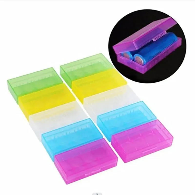 3Pcs 18350 CR123A 2x18650 Battery Storage Case Holder 16340 18500 4x18350 Battery Storage Box Protective Battery Container Box