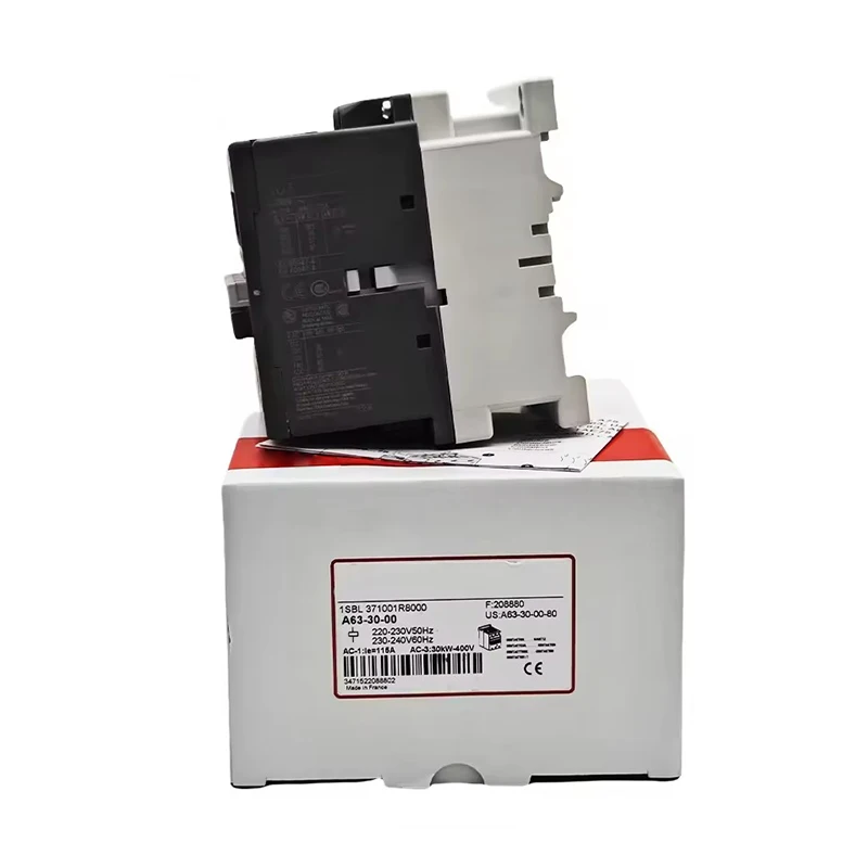 

Brand New and Original A63-30-00 1SBL371001R8000 AC Contactor 220-230V PLC Programmable Controller