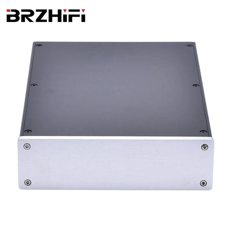 BRZHIFI Audio JC2206 Multipurpose Aluminum Case For Preamplifier/Power amplifier/DAC/Headphone Amplifier DIY Customized Chassis