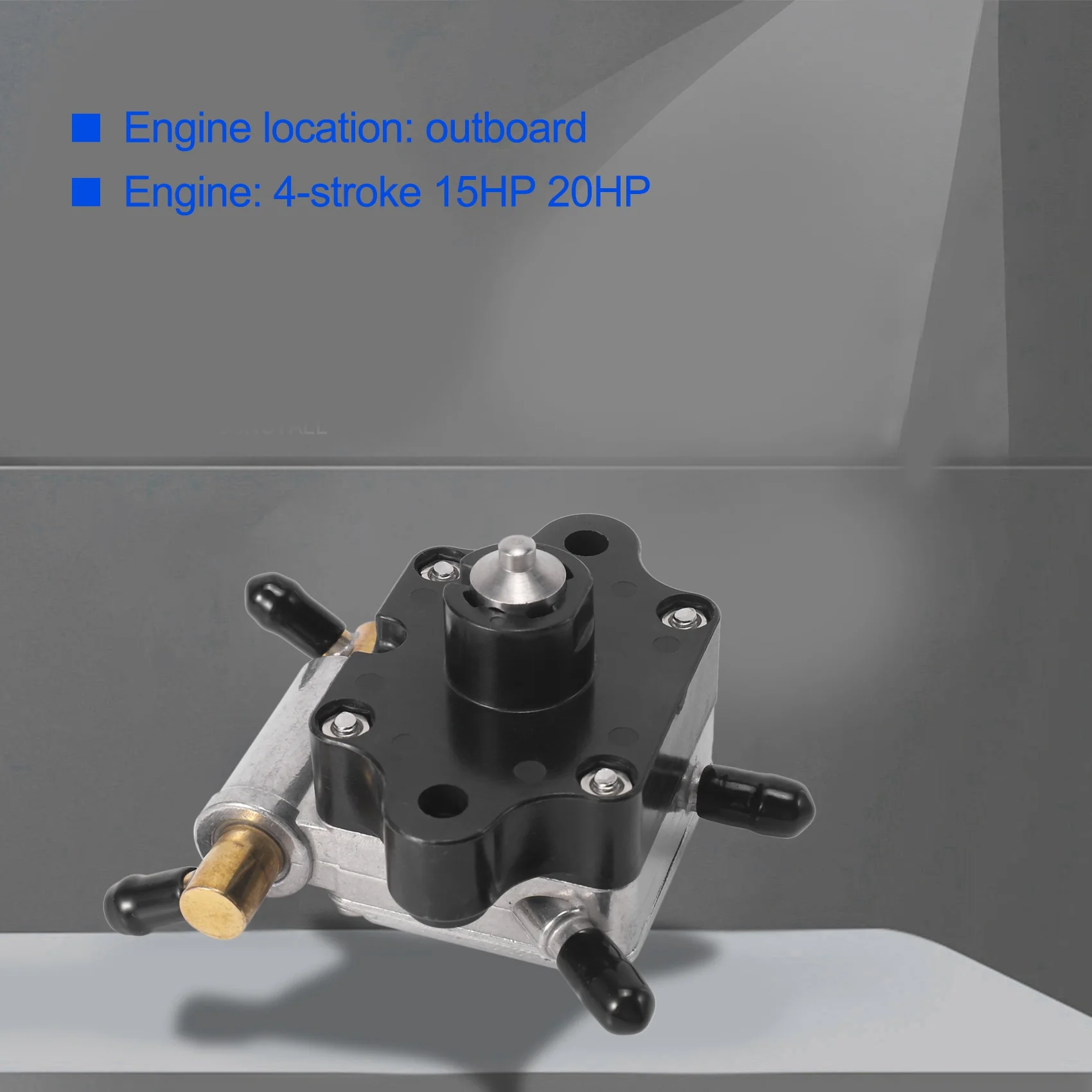 A67F-Boat Engine 6AH-24410-00 Fuel Pump Assy for Yamaha Outboard 4-Stroke 15HP 20HP Outboard Motor