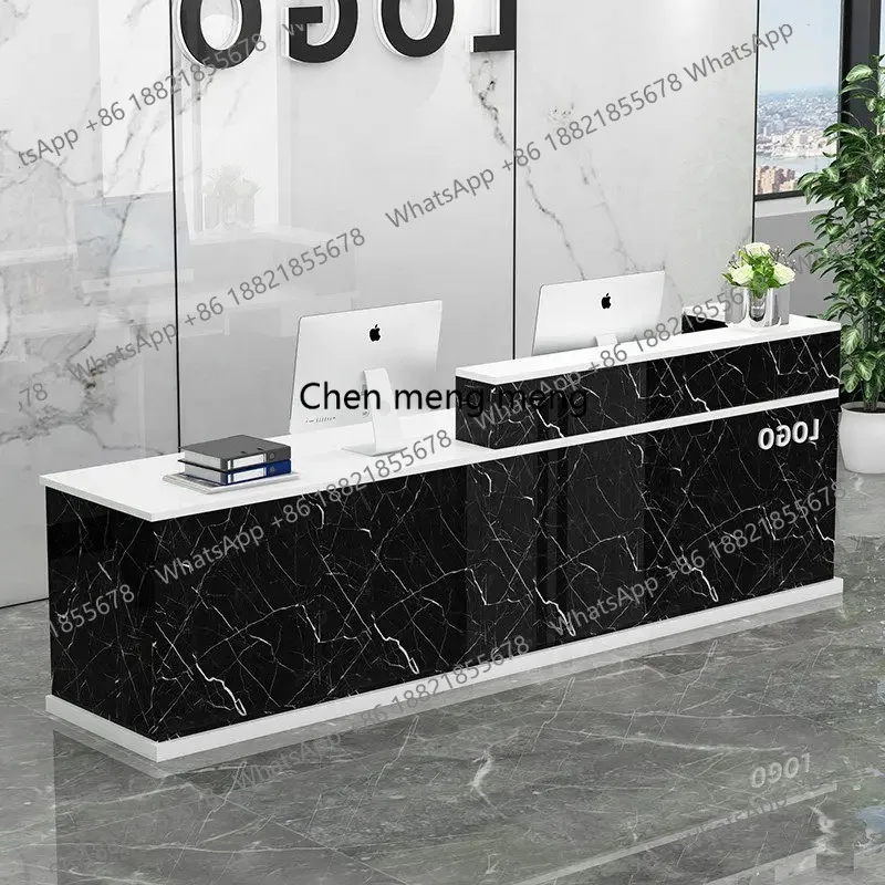 

With Drawers Sales Shop Reception Desk Luxury Modern Reception Desk Market Counter Table Luxury Mesa De Centro Corner Furniture