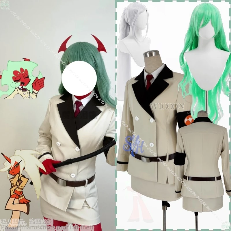 

Anime Panty & Stocking With Garterbelt Cosplay Kneesocks Scanty Costume School Uniform JK School Dress Y2K Fashion Halloween