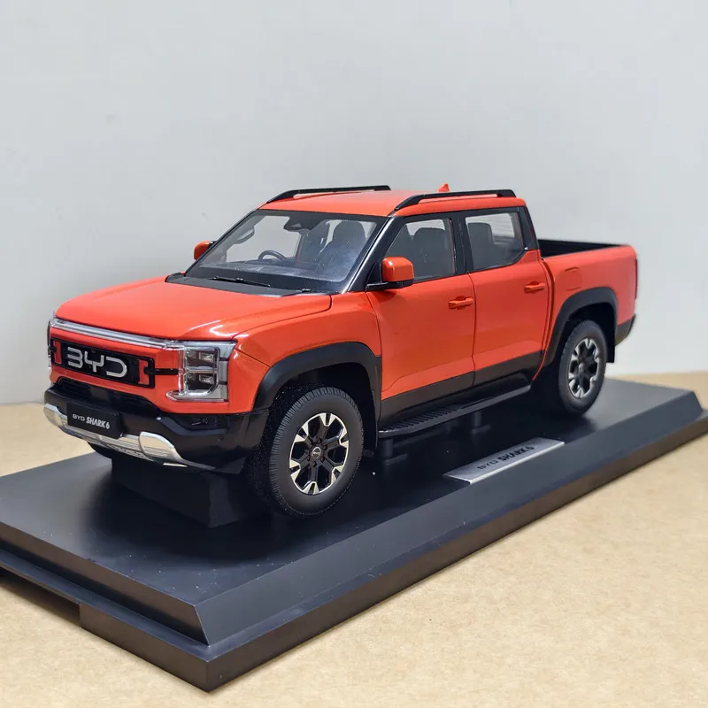 Byd 1 18 Scale Alloy Car Model Byd Shark 6 Pickup Truck Diecast Vehicle Collectible Display Decoration For Adult Enthusiasts
