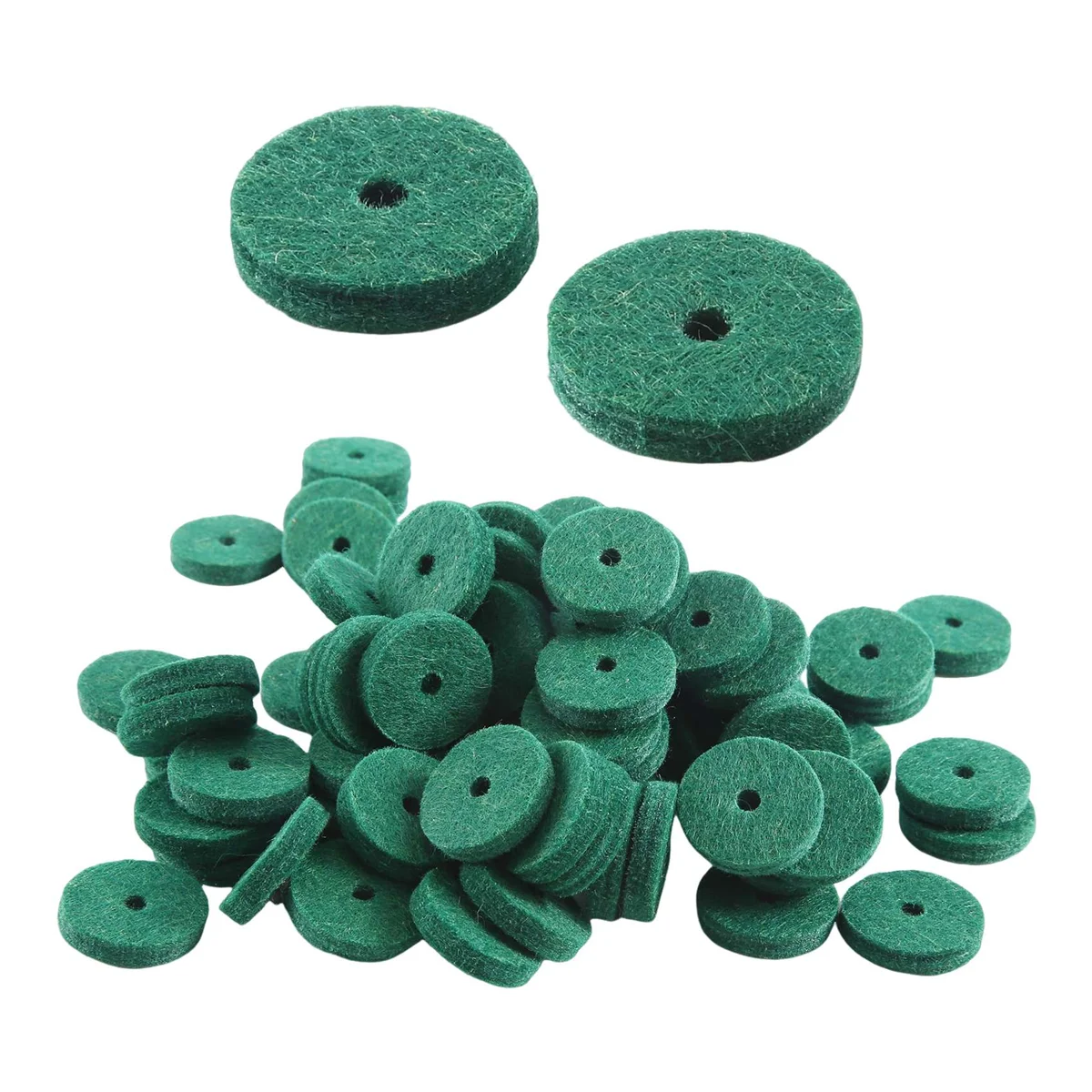 90Pcs Piano Keyboard Washer Piano Felt Balance Rail Punchings Washers Repair Parts Useful Piano Tuning Tool