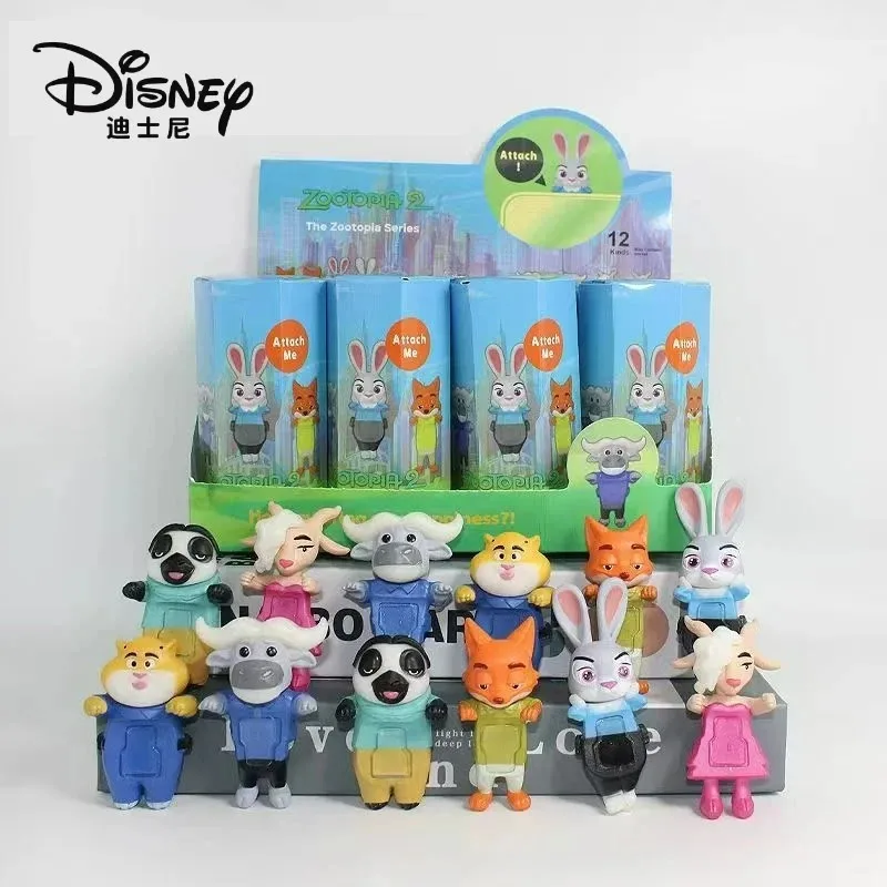 جديد مجنون Zootopiaes 2 صندوق أعمى حفلة صغيرة أنيمي شخصية الديكور الهاتف المحمول الديكور عيد ميلاد الأطفال مفاجأة هدية