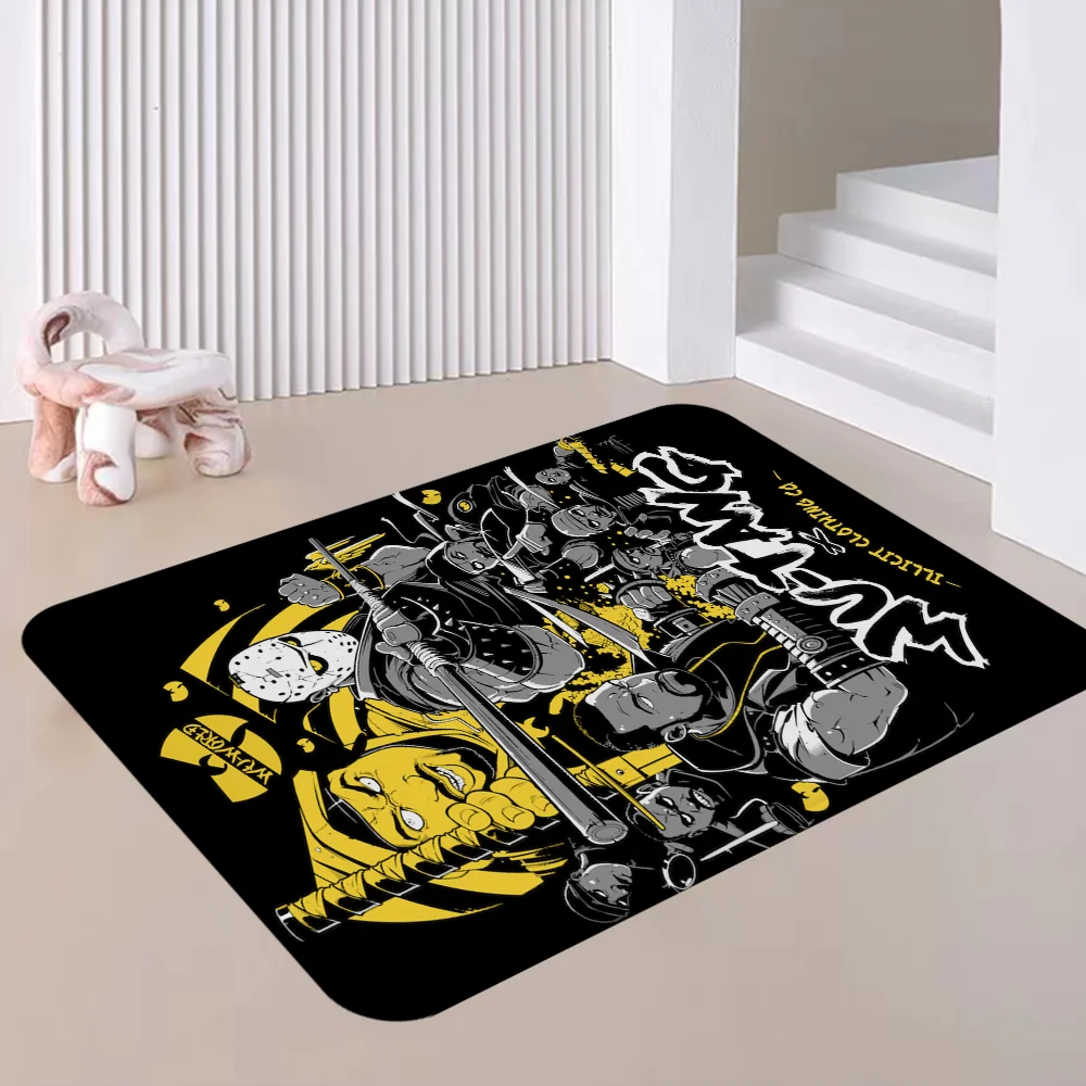 Wu T-TANG Floor Mat Cheaper Anti-slip Modern Living Room Balcony Printed Bedside Mats