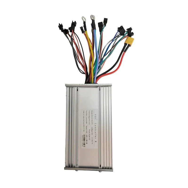 JB 72V 50A Контроллер FOC с двумя двигателями 72V 50A 8000-10000W 12000W 15000W BLDC Бесщеточный передний и задний контроллер двигателя Tousor Scooter