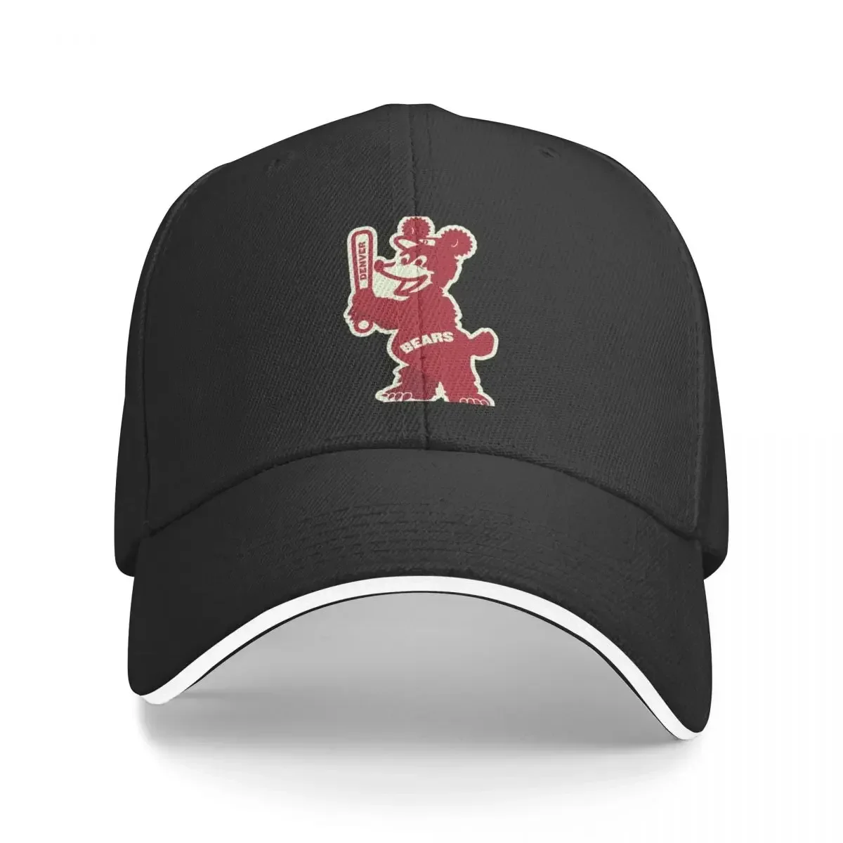 Vintage Denver Bears Baseball logo circa 1900 Tri-blend Baseball Cap Golf Military Tactical Cap For Man Women's