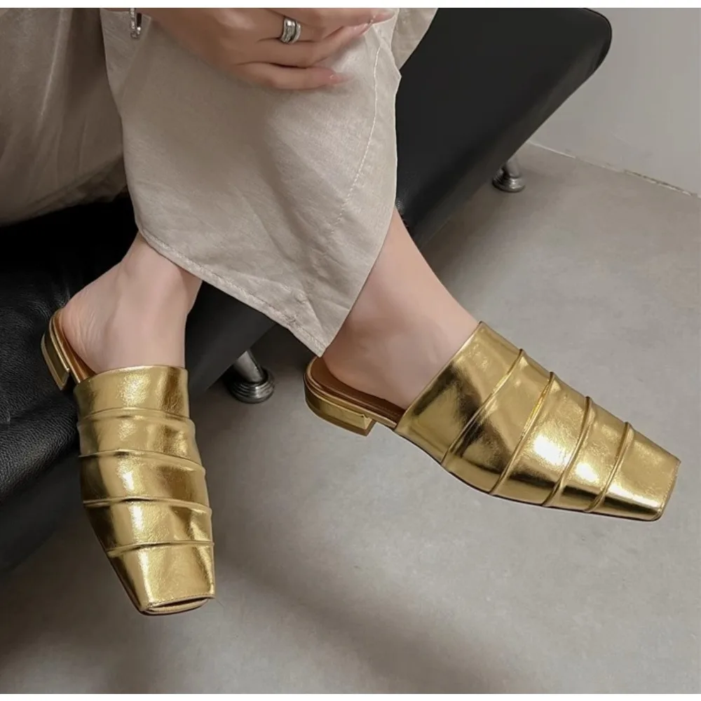 

Designer Women Casual Slippers 2026 New Summer Comfort Shoes Women Home Outdoor Daily Sandals Lightweight Designer Mules