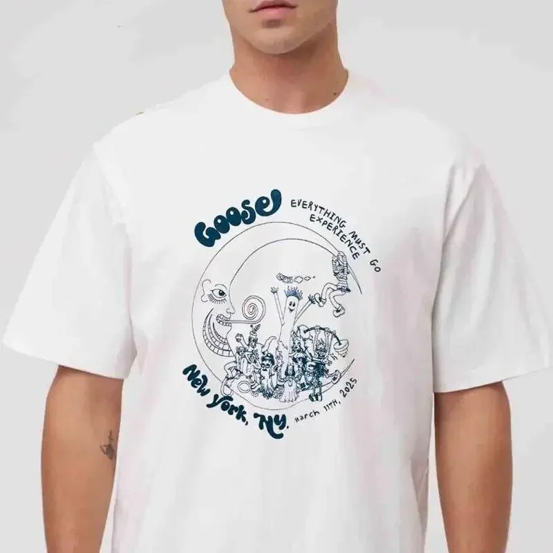 Goose The Band Luna Luna New York NY 2025 Everthing Must Go Experience T Shirt