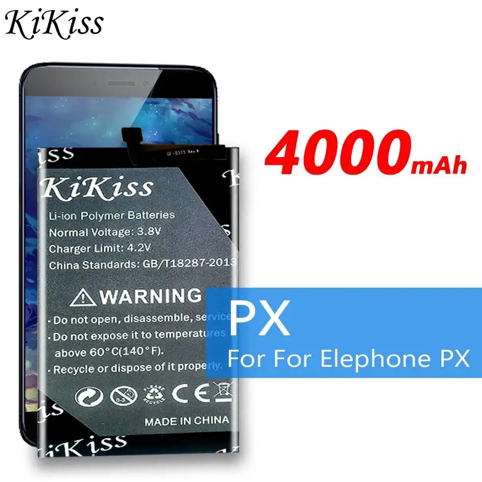 

Аккумулятор для мобильного телефона Elephone PX 4000 мАч, долговечный