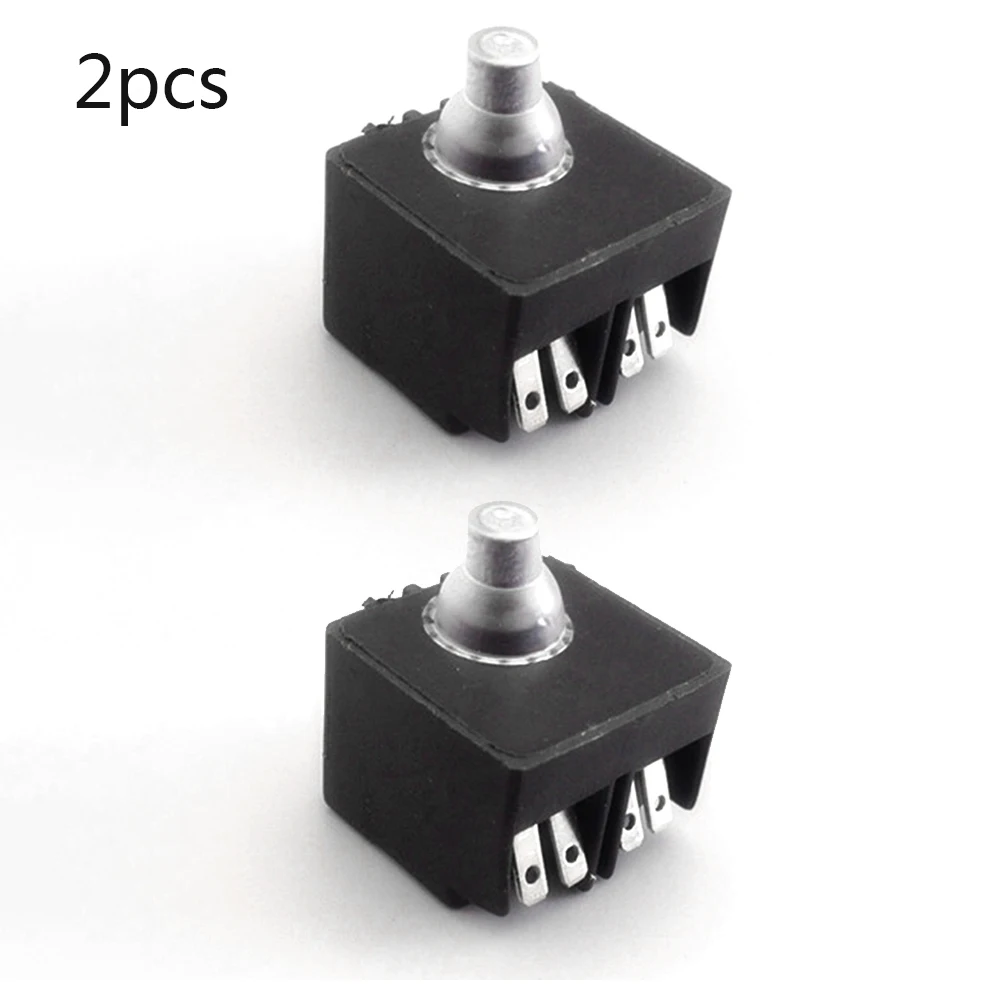 FA2-4/2W Angle Grinder Switch For 100mm Polisher High Quality Parts Plastic & Metal Replacement Black Brand new Hot