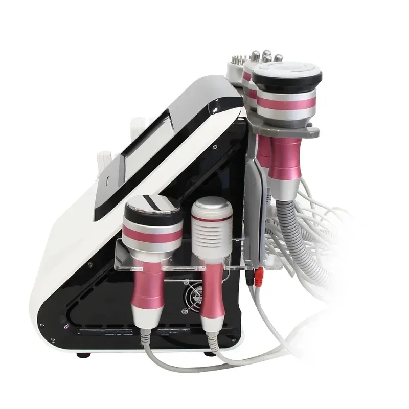 Newest 9 in 1 New 80K Cavitation Vacuum Slimming Massage Radio Frequency RF Beauty Machine Face Skin Lifting Device view 2