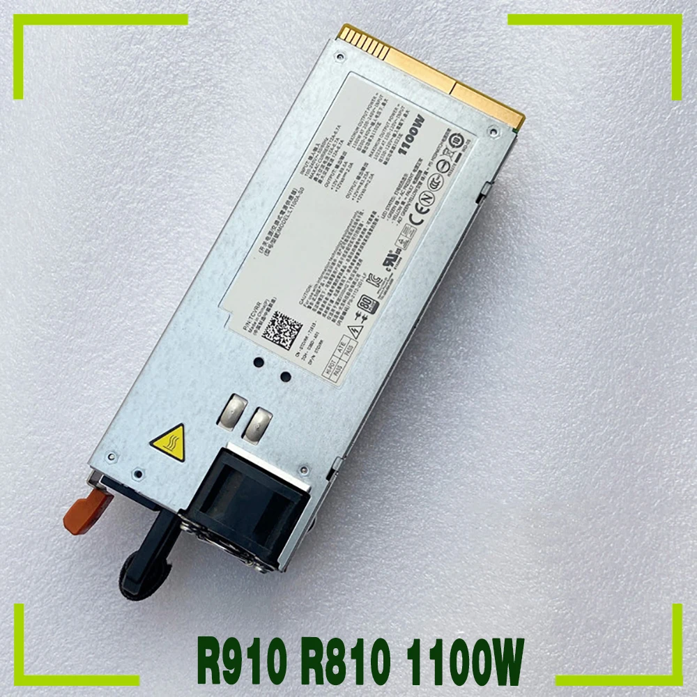 

For DELL R910 R810 1100W Server Power Supply L0110A-S0 TCVRR 0TCVRR