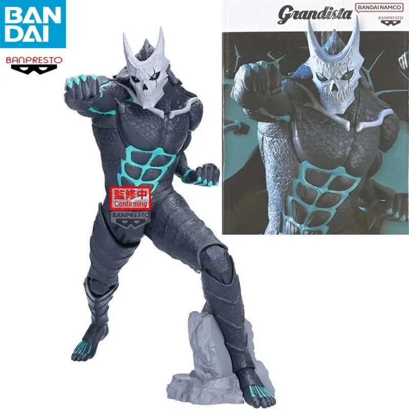 

Bandai Banpresto Anime Kaiju-No8 Grandista Kafka Hibino PVC About 24Cm In Stock Genuine Action Figures Collector Figurine Gift